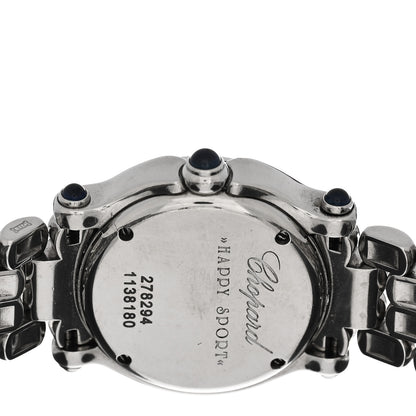 Chopard Stainless Steel Diamond Bezel 26mm Happy Sport Quartz Watch 4 of 4