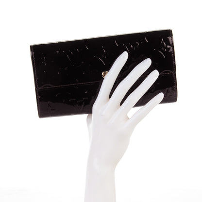 Louis Vuitton Vernis Sarah Wallet Amarante 2 of 9