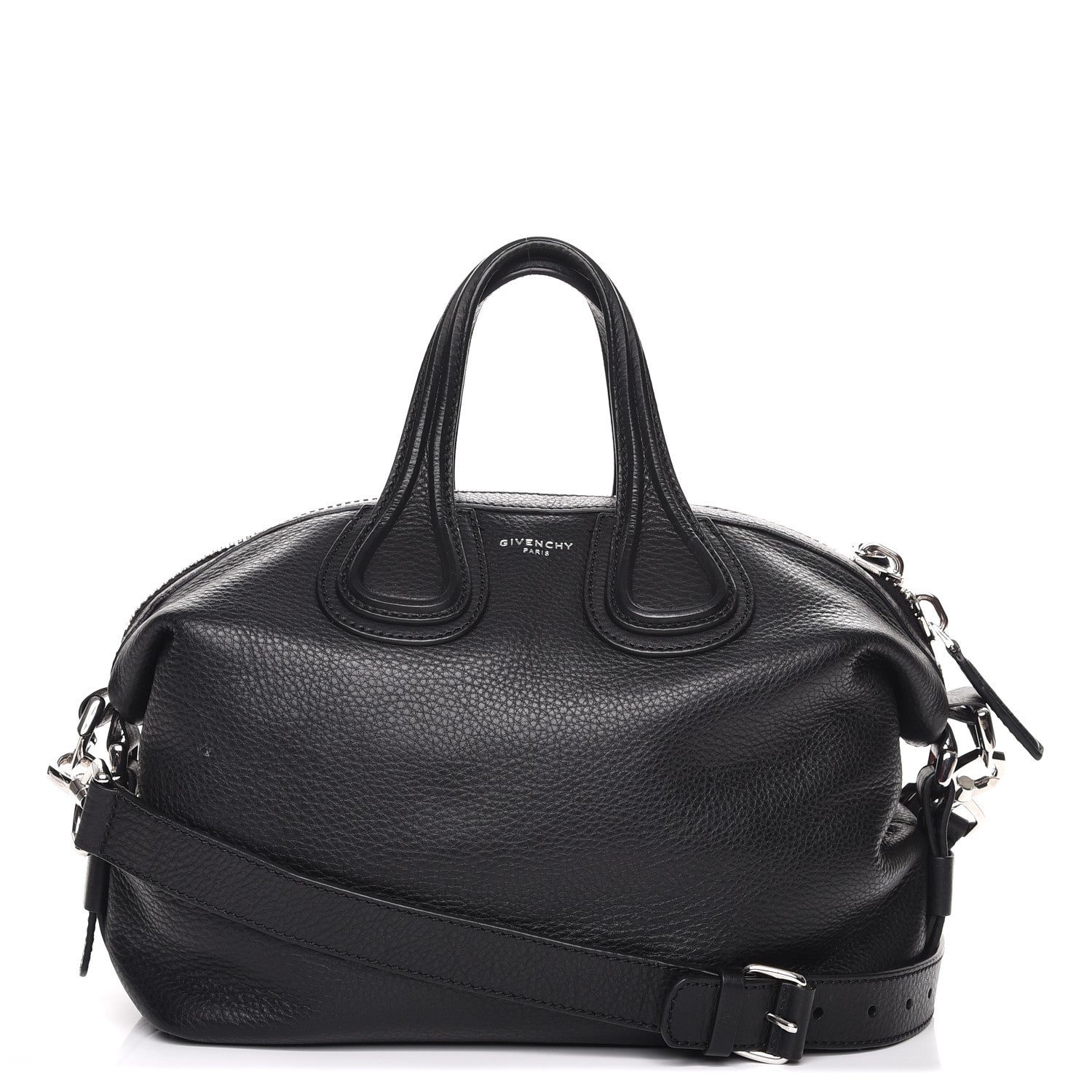 Givenchy Pebbled Calfskin Small Nightingale Black 1 of 10