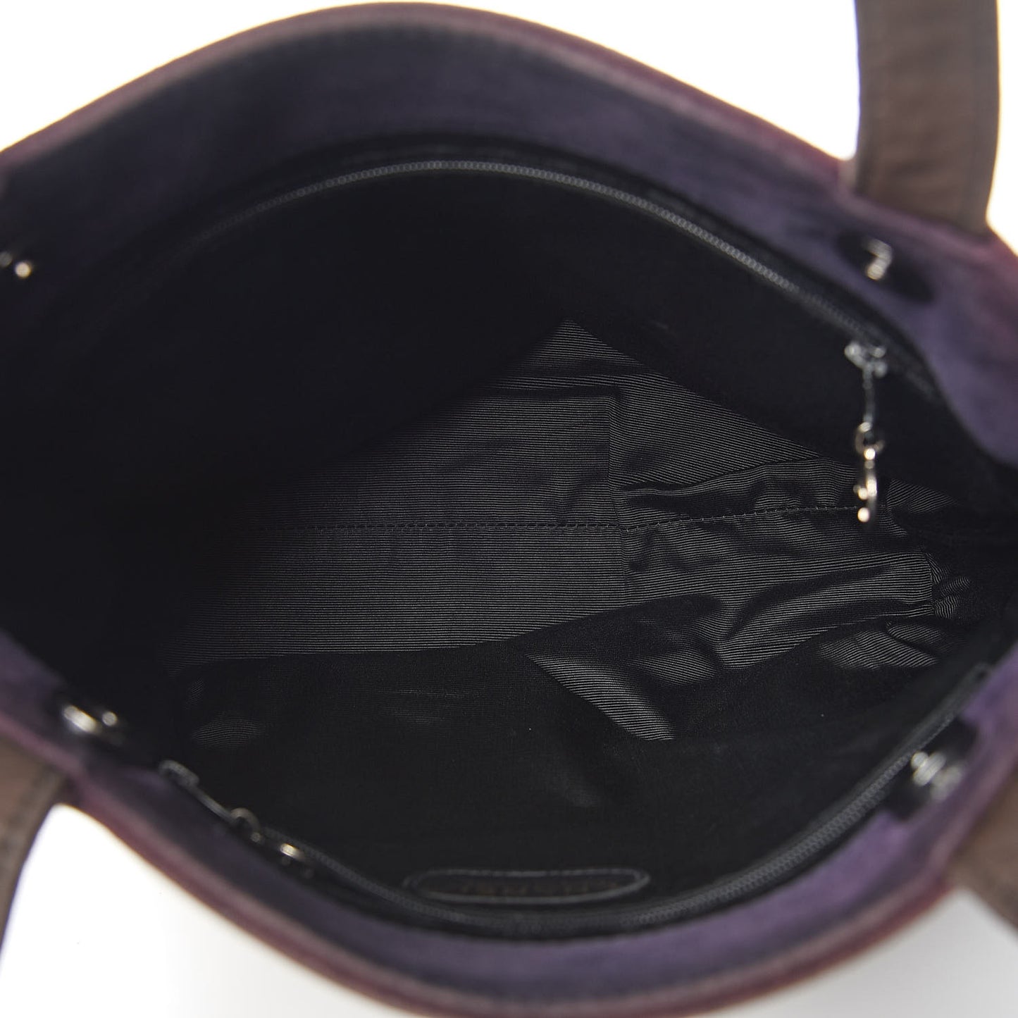 Suede CC Tote Purple