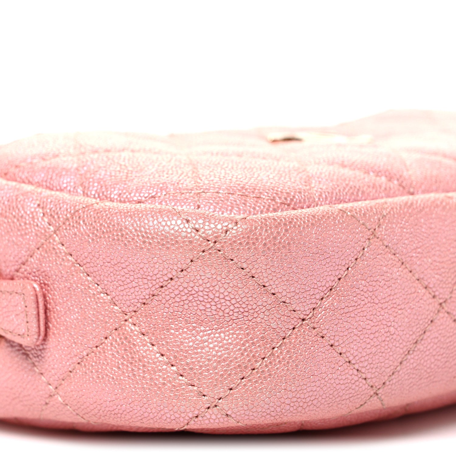 Chanel Iridescent Caviar Quilted Small Timeless Camera Case Pink 9 of 10