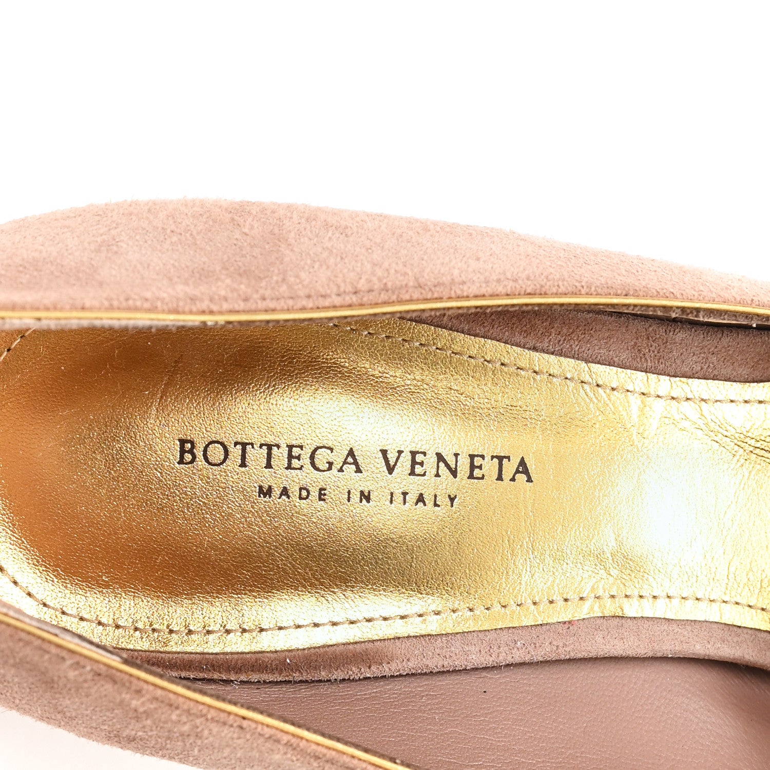 Bottega Veneta Suede Intrecciato Pumps 38 Pink 8 of 9