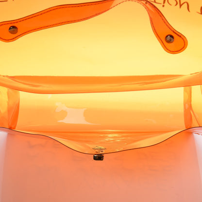 Hermes Vinyl Souvenir De L'Exposition Kelly Orange 5 of 9