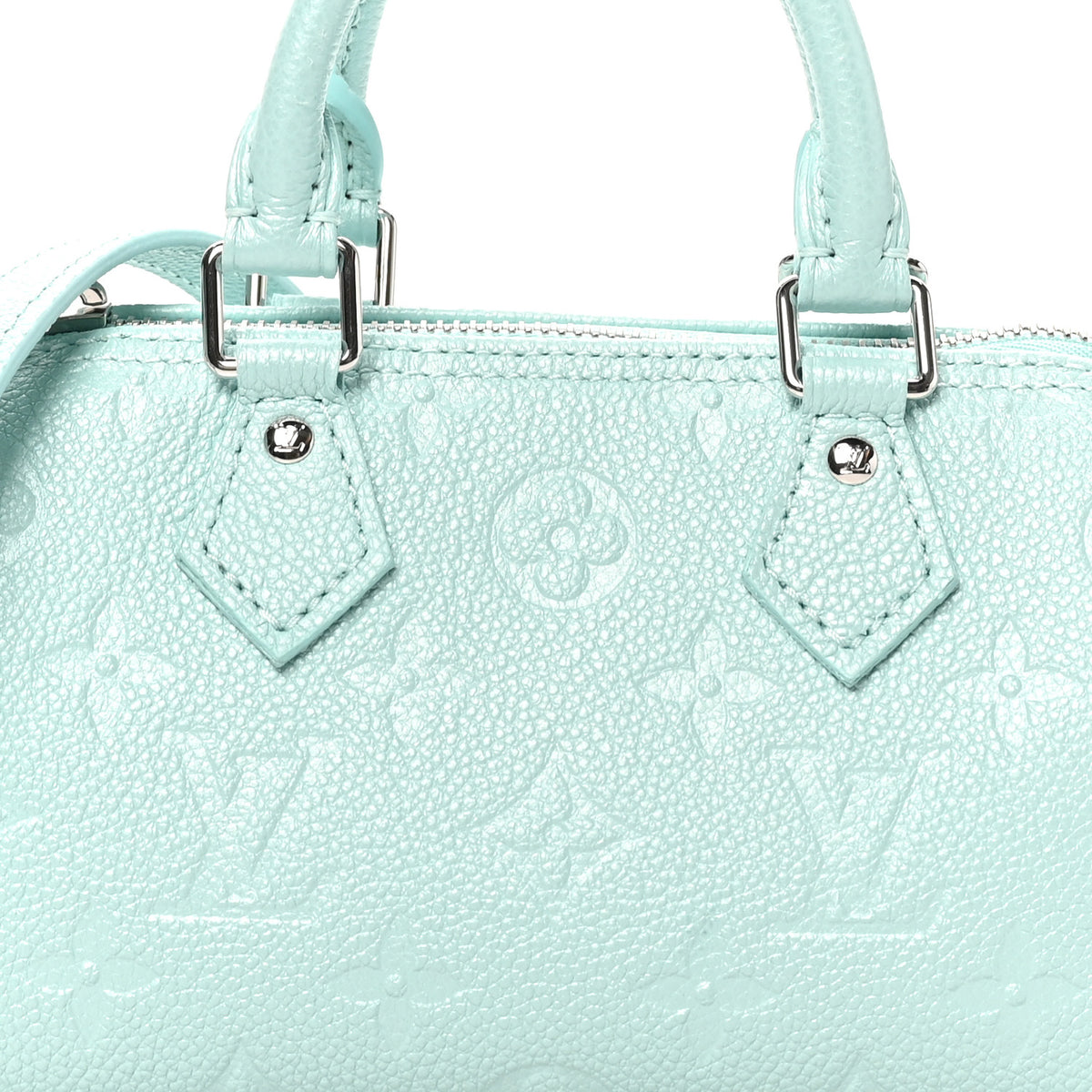 Louis Vuitton Empreinte Monogram Nano Speedy Pearly Lagoon Turquoise 7 of 9