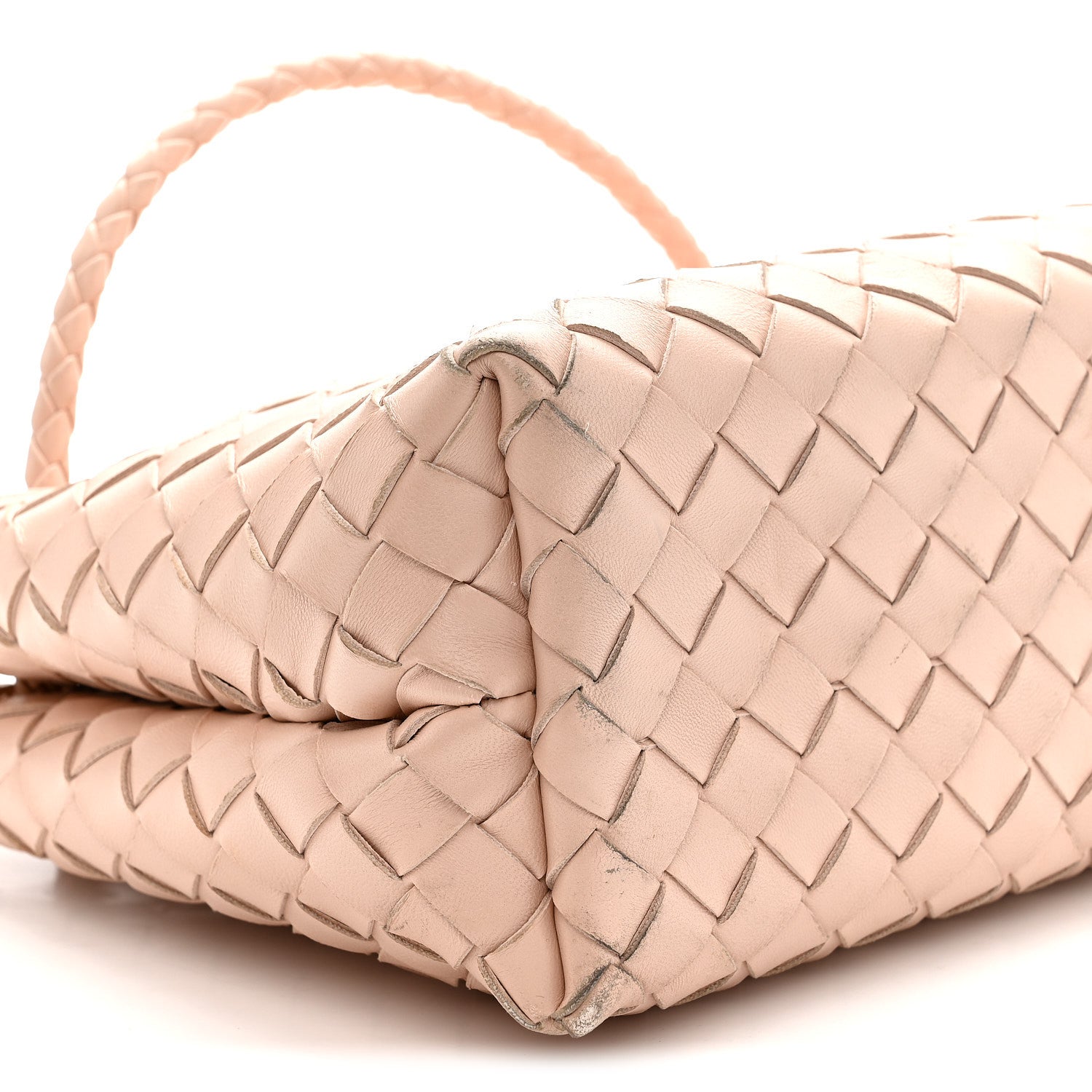 Bottega Veneta Nappa Intrecciato Small Andiamo Shoulder Bag Lotus 8 of 18