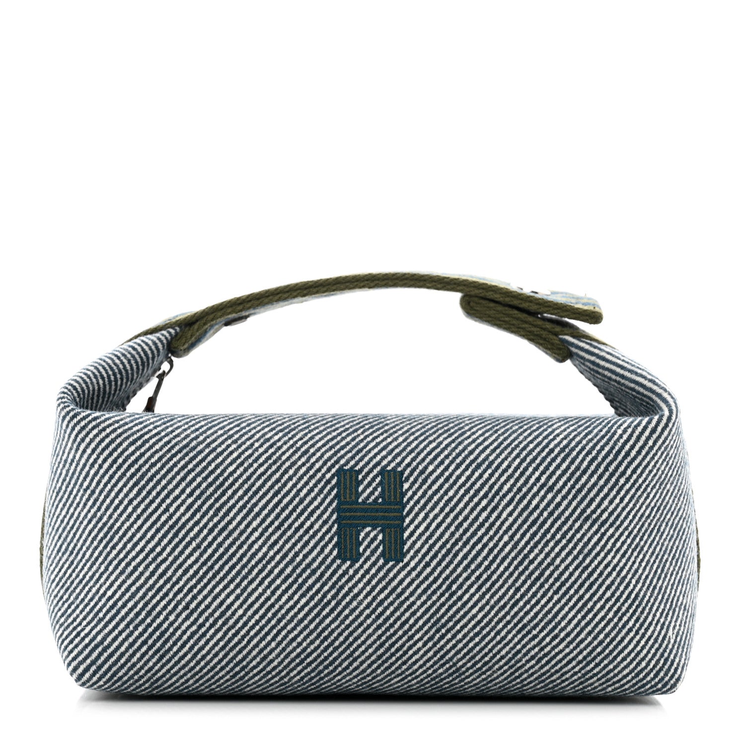 Hermes Canvas Small Bride-A-Brac H Natte Pouch Bleu Abysse 1 of 7