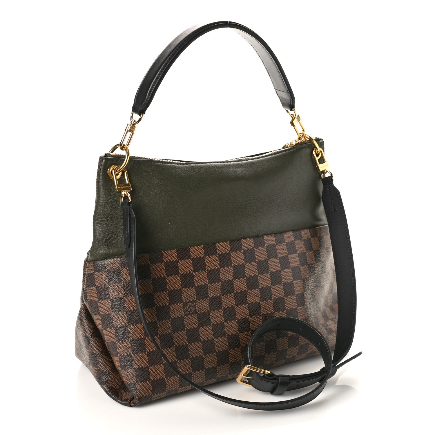 Louis Vuitton Damier Ebene Calfskin Maida Khaki 3 of 10
