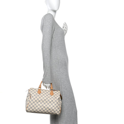 Louis Vuitton Damier Azur Speedy 30 2 of 10