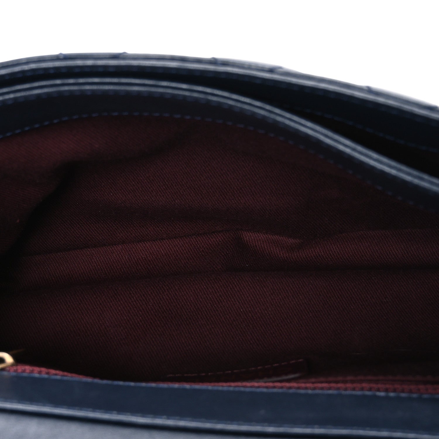 Chanel Lambskin Quilted Medium Perfect Edge Flap Navy 4 of 8
