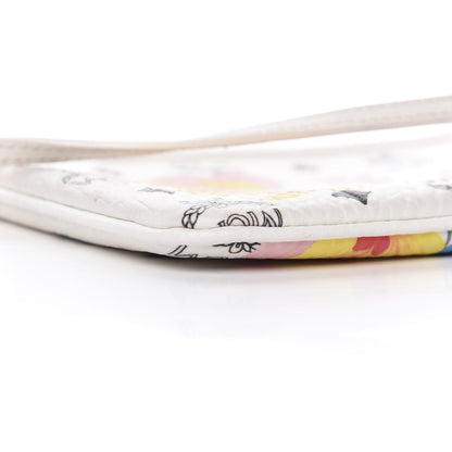 MCM Visetos Floral Print Pochette White 5 of 7