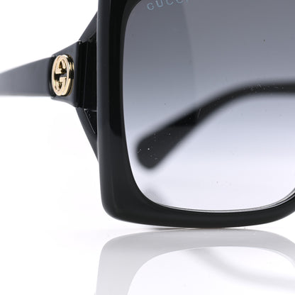 Gucci Acetate Square Frame Sunglasses GG0876S Black 8 of 10