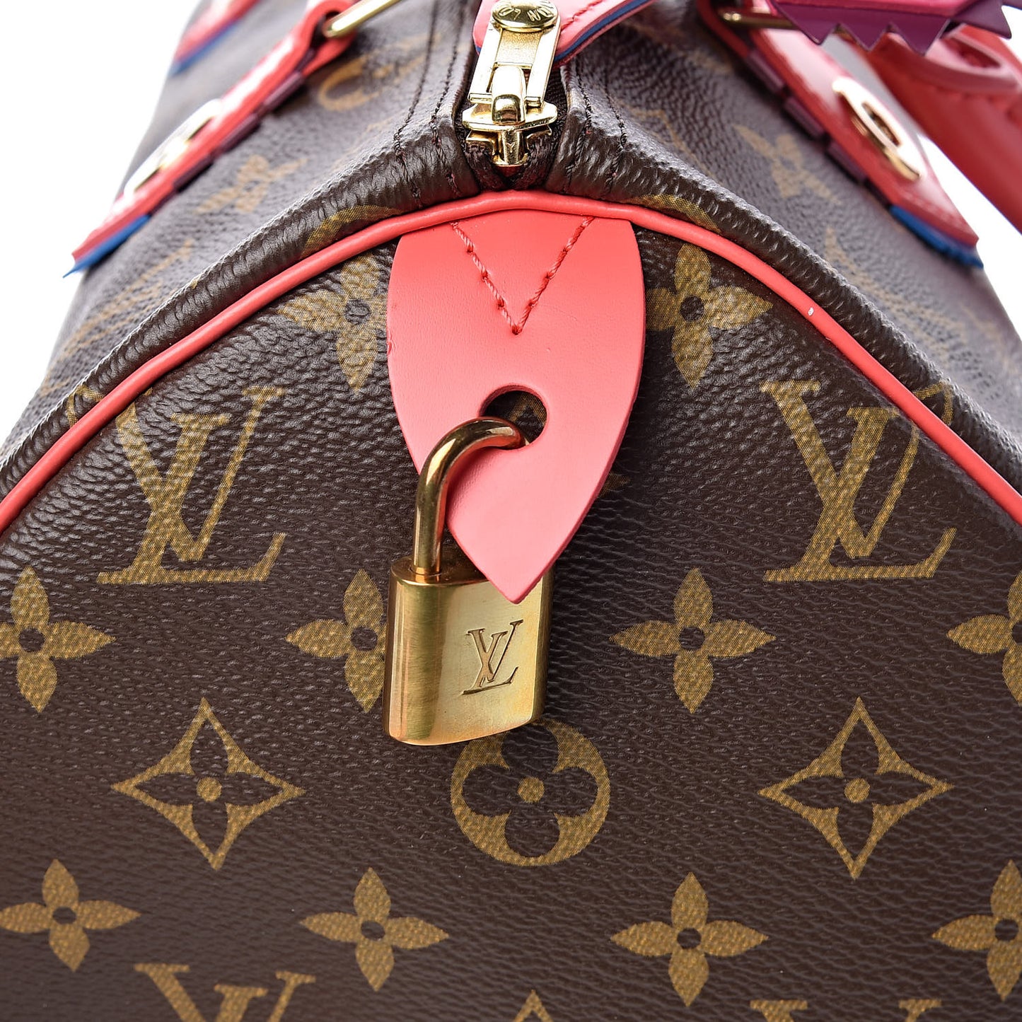 Monogram Totem Speedy 30 Flamingo
