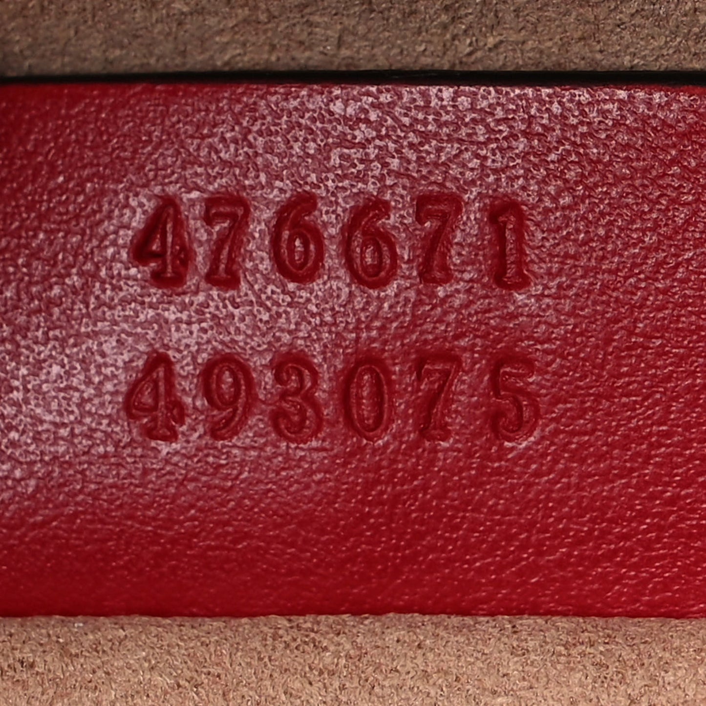 Calfskin Matelasse GG Marmont Dome Backpack Hibiscus Red