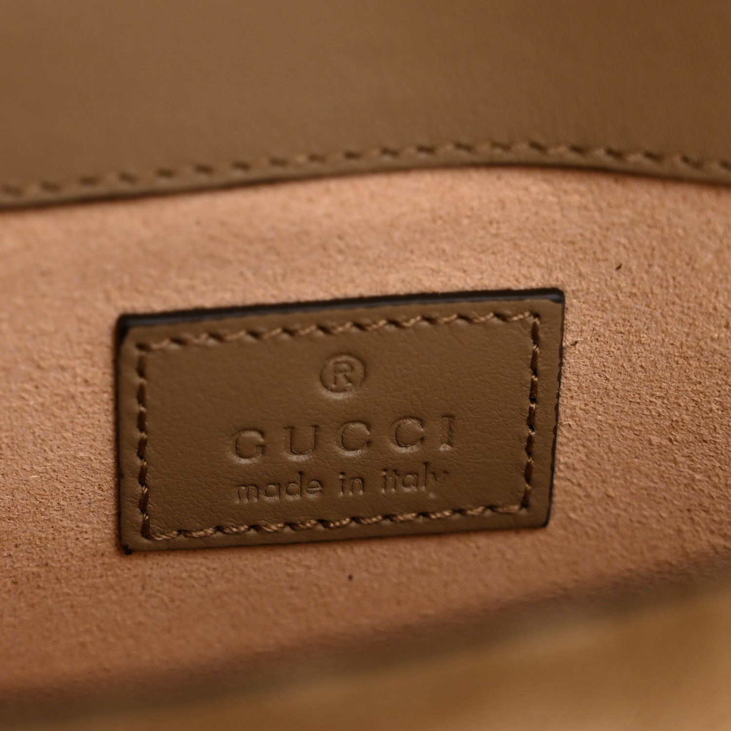 Gucci GG Supreme Monogram Super Mini Dionysus Shoulder Bag Taupe 6 of 12