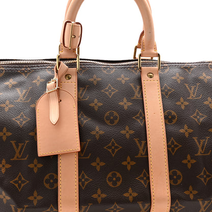 Louis Vuitton Monogram Keepall Bandouliere 45 7 of 13