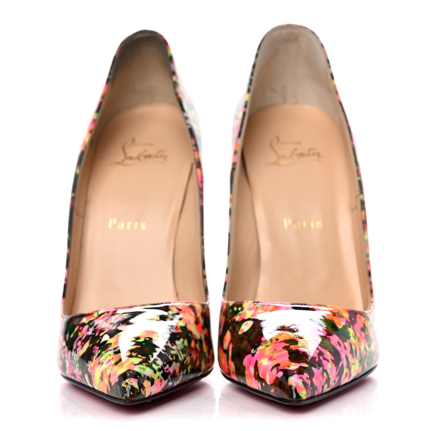 Christian Louboutin Patent Granite So Kate 120 Pumps 39 Multicolor 2 of 10