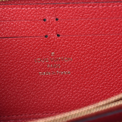 Louis Vuitton Empreinte Clemence Wallet Scarlet 6 of 7