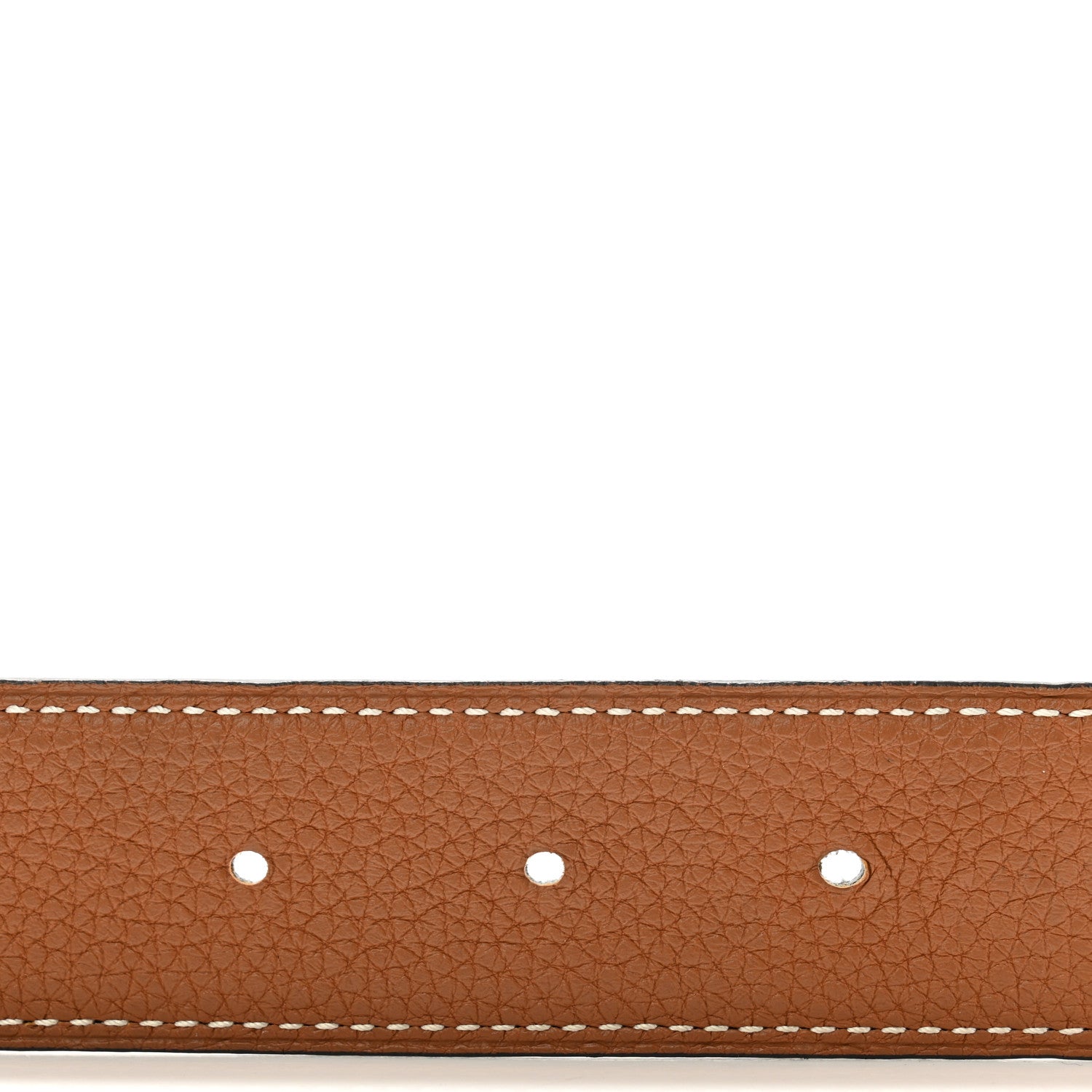Hermes Box Togo 32mm H Belt 80/32 Black Gold 5 of 7
