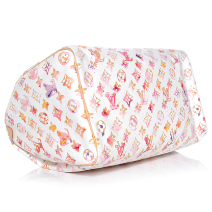 Louis Vuitton Watercolor Aquarelle Speedy 35 White 4 of 7