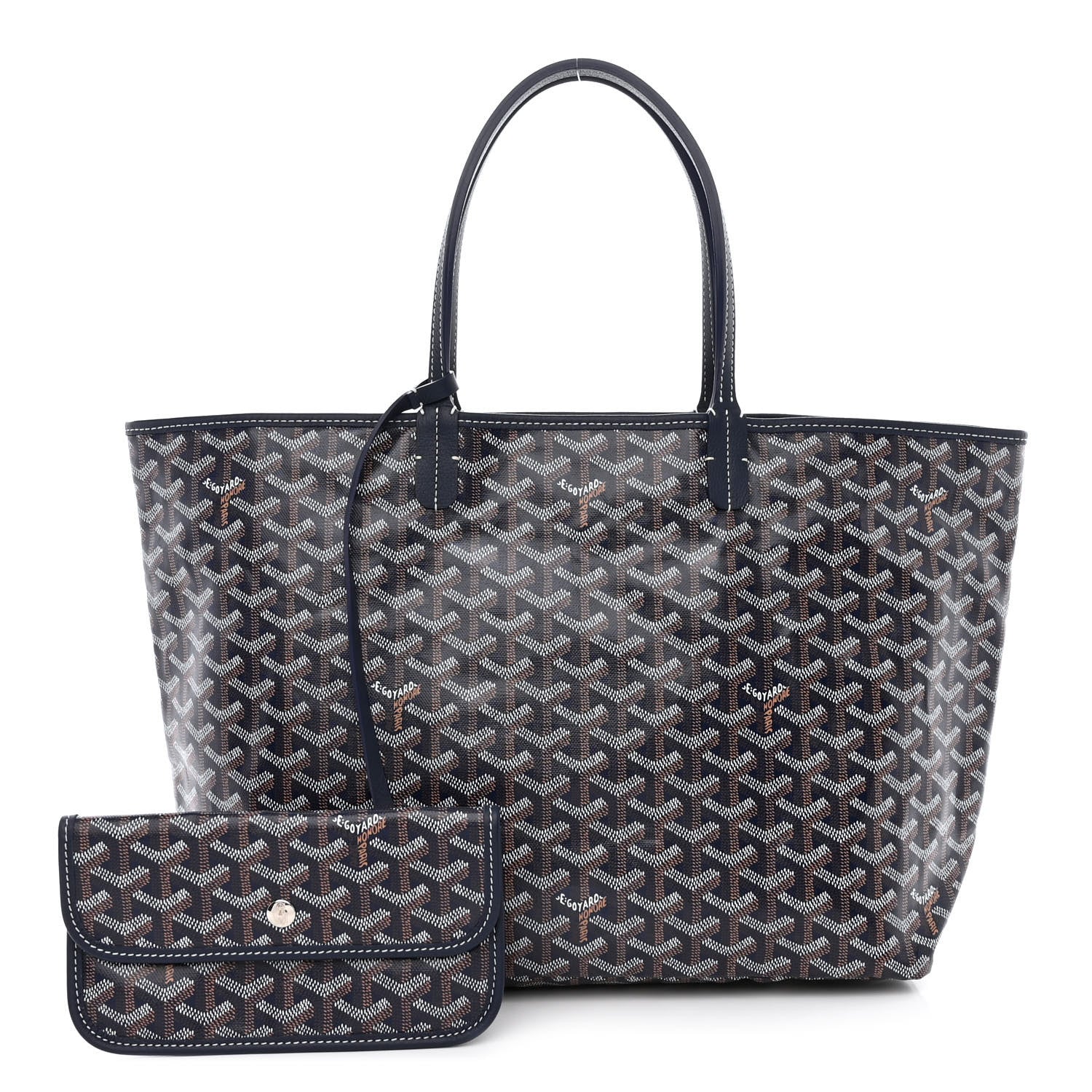 Goyard Goyardine Saint Louis PM Navy 1 of 12
