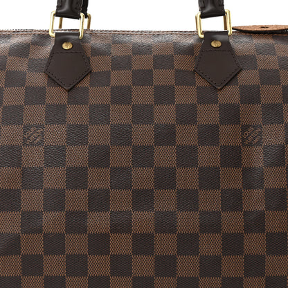 Louis Vuitton Damier Ebene Speedy 35 8 of 10