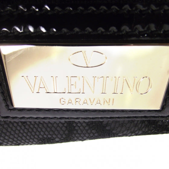 Valentino Garavani Lace Bow Crossbody Bag Black 10 of 10