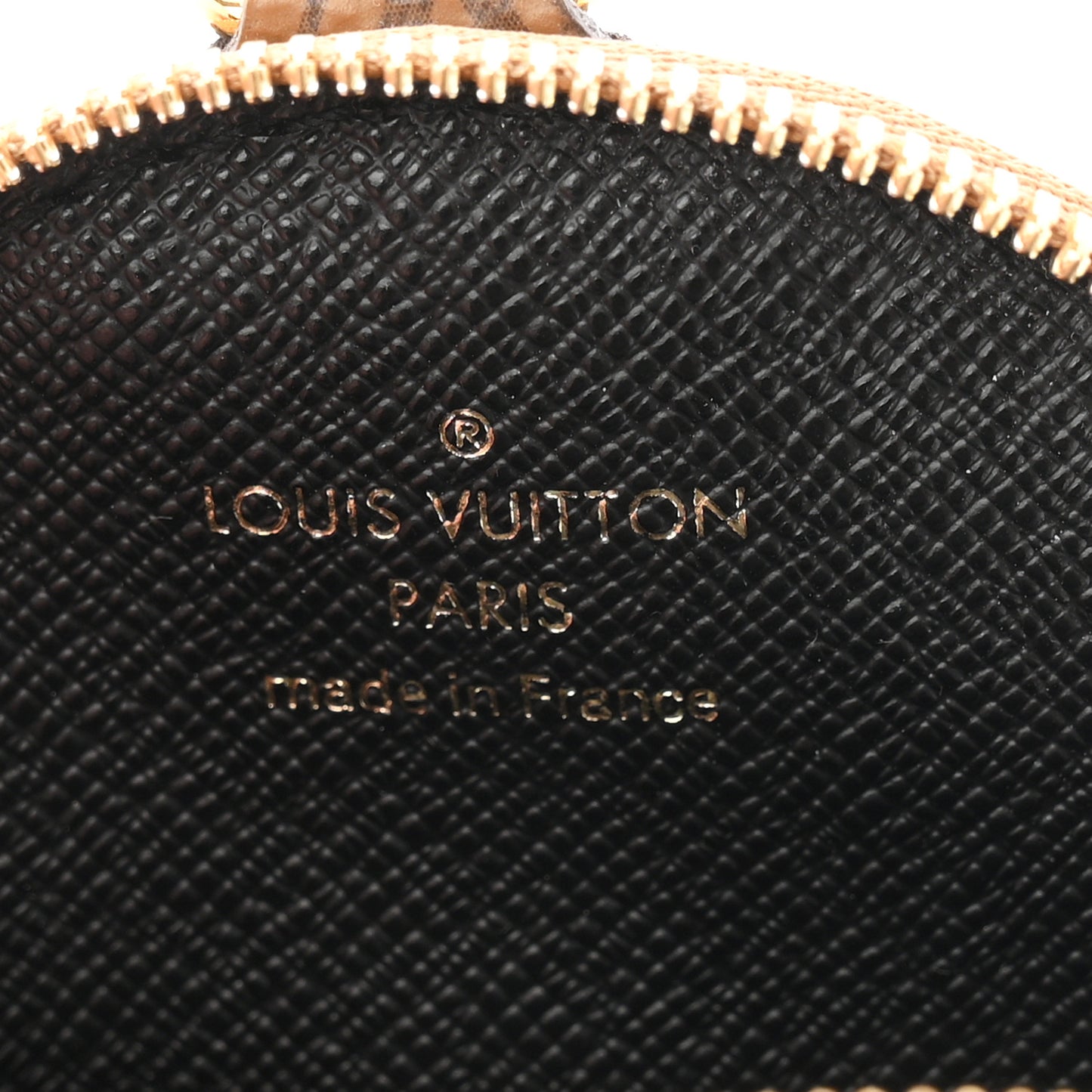Reverse Monogram Bandouliere Round Coin Purse