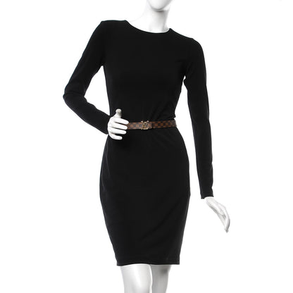 Louis Vuitton Mini Damier Ebene 25mm LV Initiales Belt 90 36 2 of 8