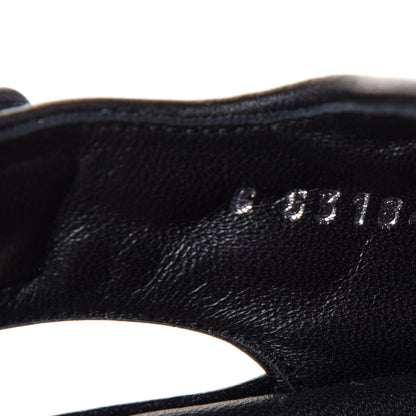 Chanel Lambskin Quilted Velcro Dad Sandals 39 So Black 7 of 10