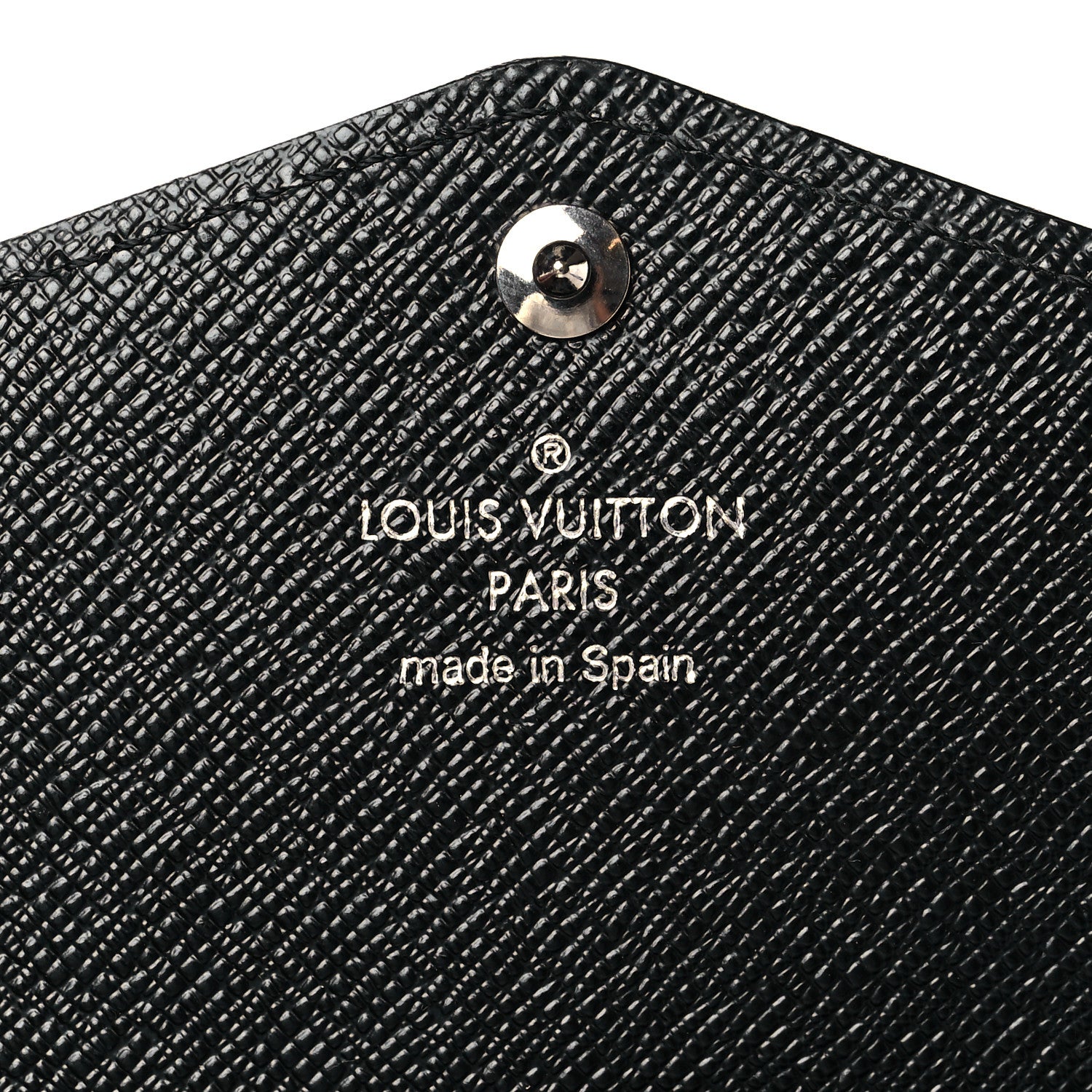 Louis Vuitton Epi Sarah Wallet NM Black 6 of 10