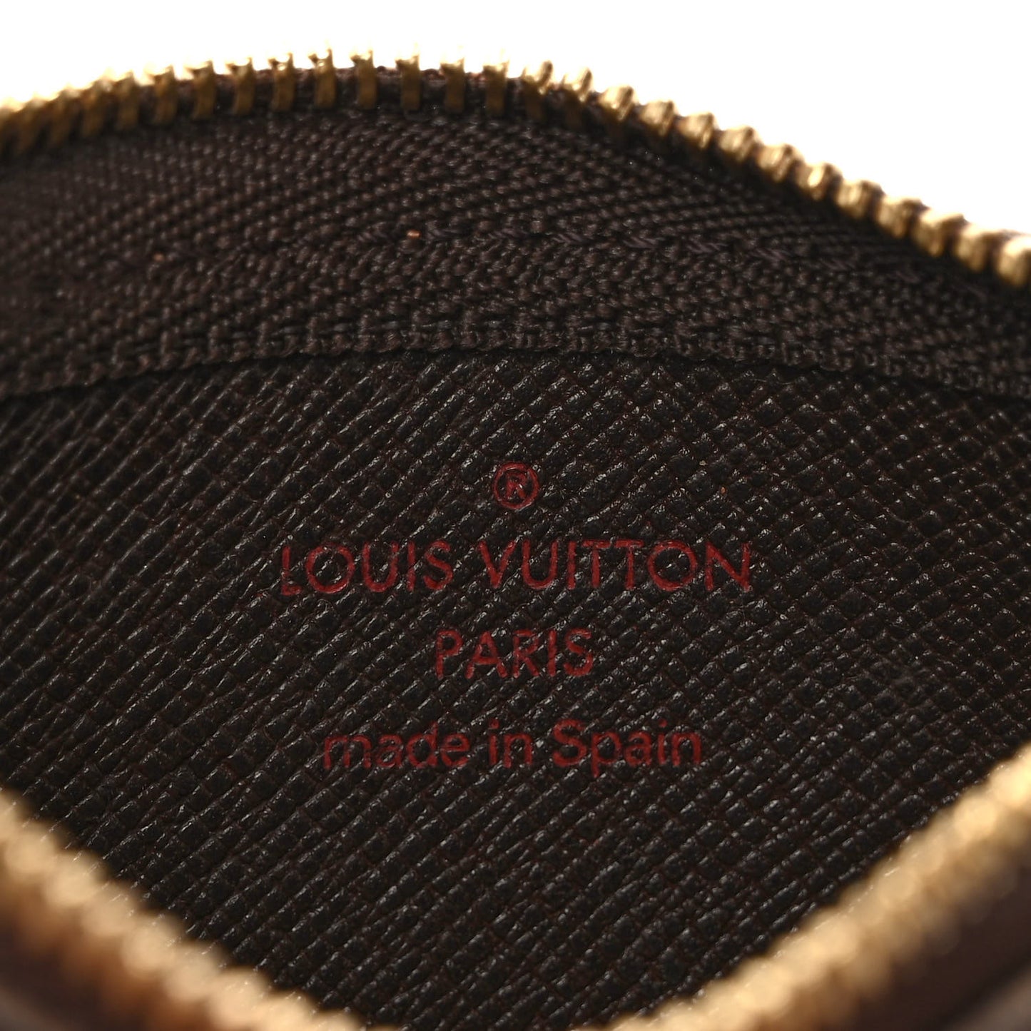 Damier Ebene Key Pouch