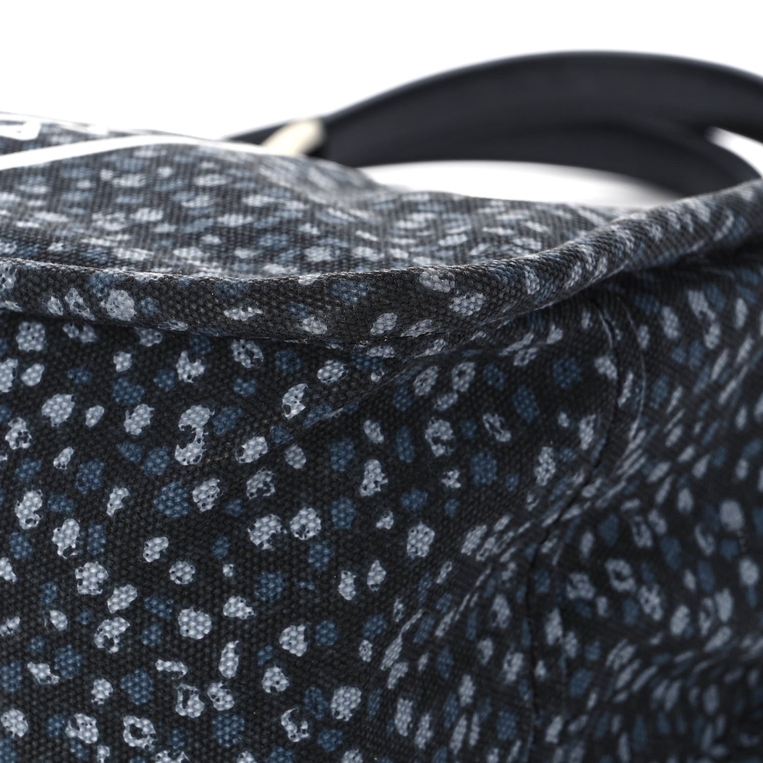 Marc Jacobs Canvas Floral Print Signet Tote Bag Blue Mirage Multicolor 8 of 13