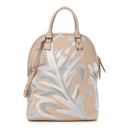 Burberry Prorsum Grainy Calfskin Hand Painted Bloomsbury Beige 1 of 19