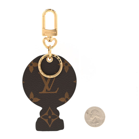 Monogram 2019 Christmas Animation Shanghai Bag Charm Key Ring