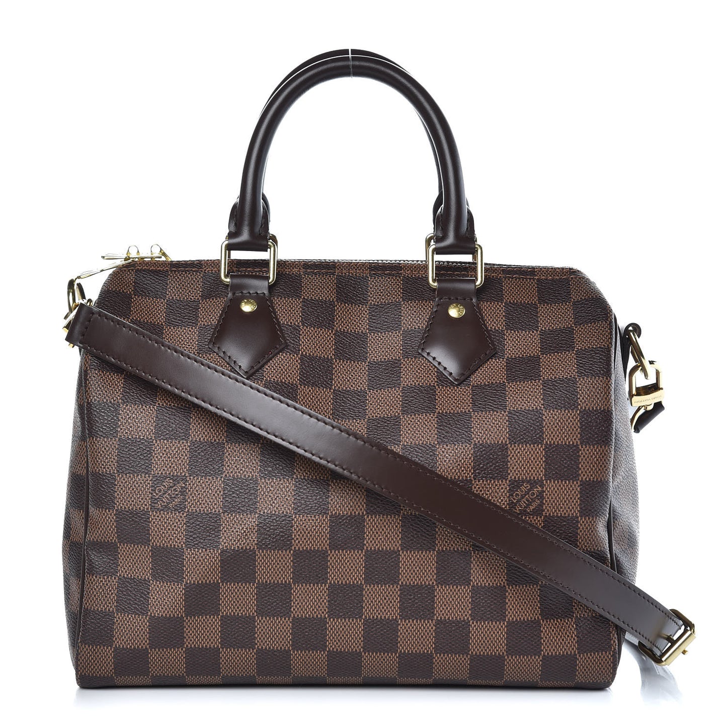 Damier Ebene Speedy Bandouliere 25