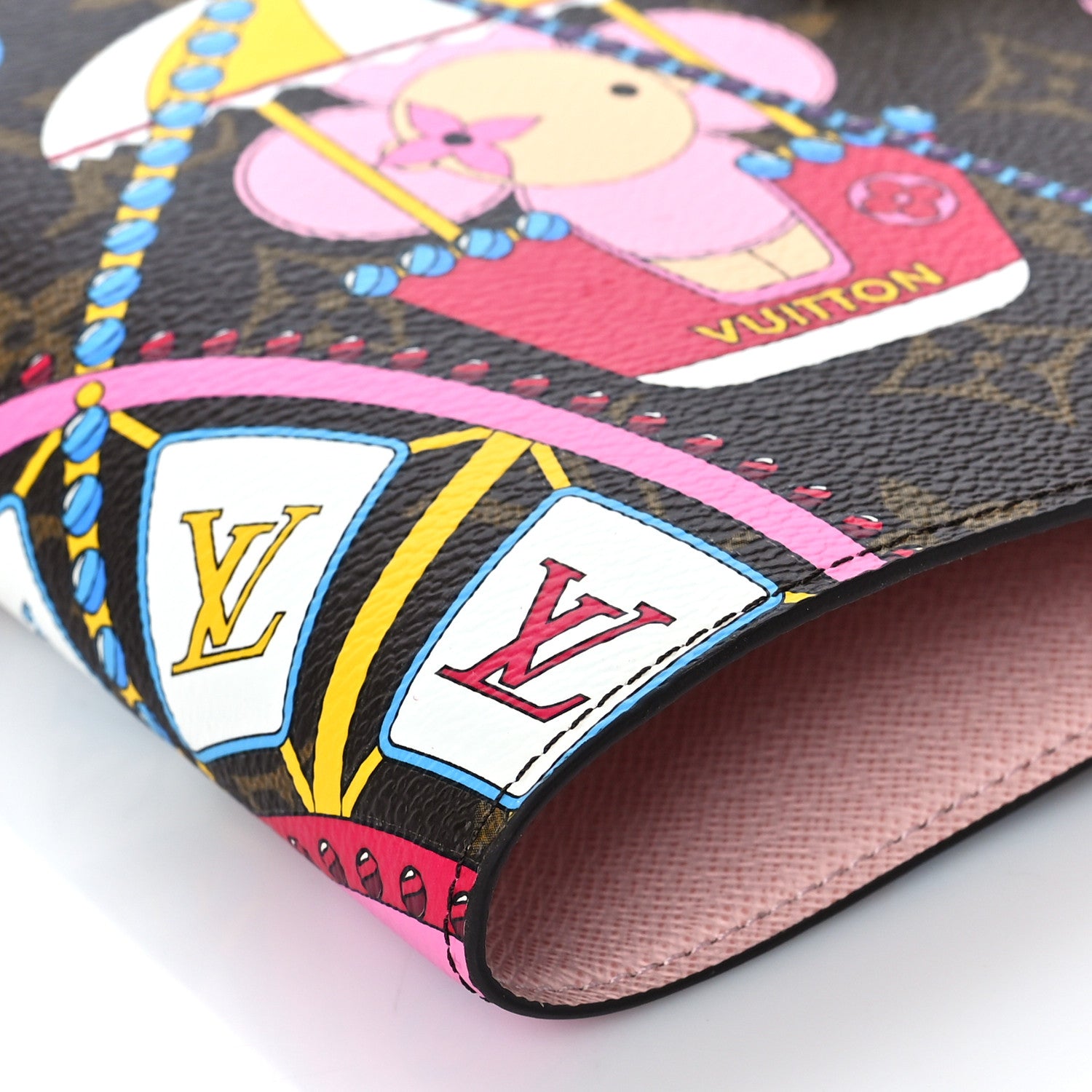 Louis Vuitton Monogram 2020 Christmas Animation Big Wheel Paul Notebook Cover 6 of 7