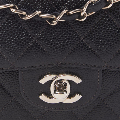 Chanel Caviar Quilted Small Double Flap Black 8 of 11