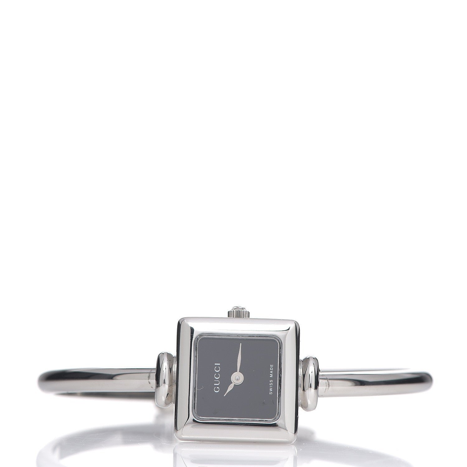 Gucci Stainless Steel 19mm 1900L Quartz Watch Black 2 of 4