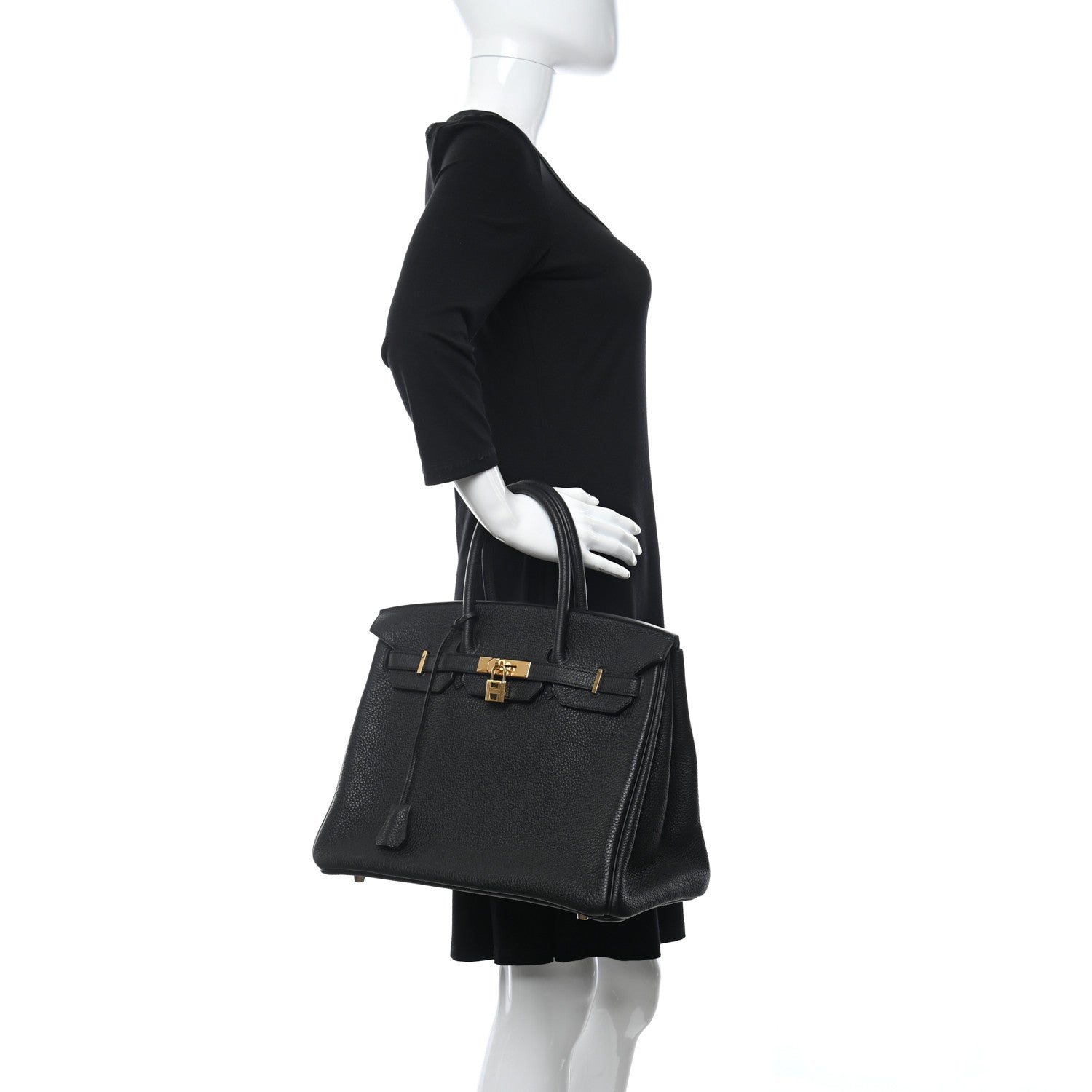 Hermes Togo Birkin 35 Black 3 of 13