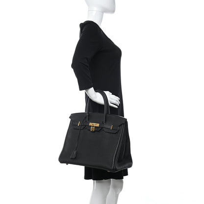 Hermes Togo Birkin 35 Black 3 of 13