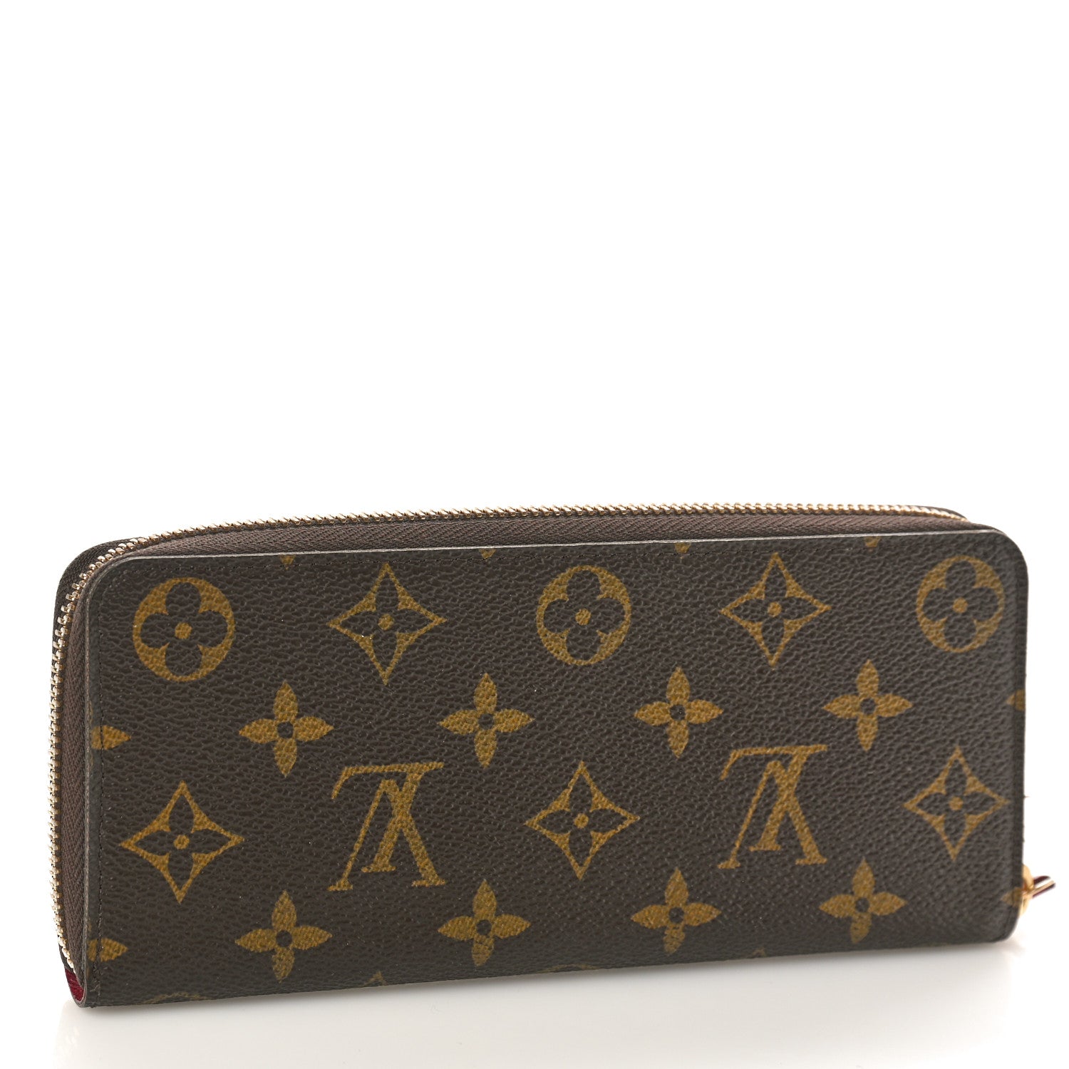 Louis Vuitton Monogram Clemence Wallet Fuchsia 3 of 8