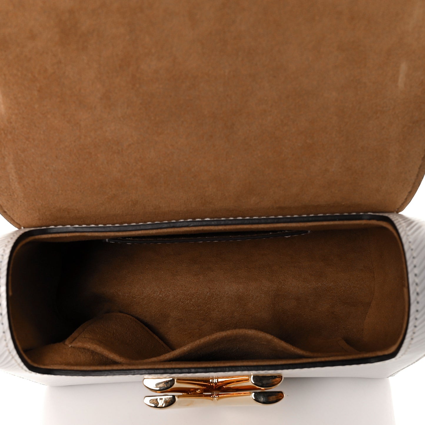 Epi Twist Shoulder Bag MM White