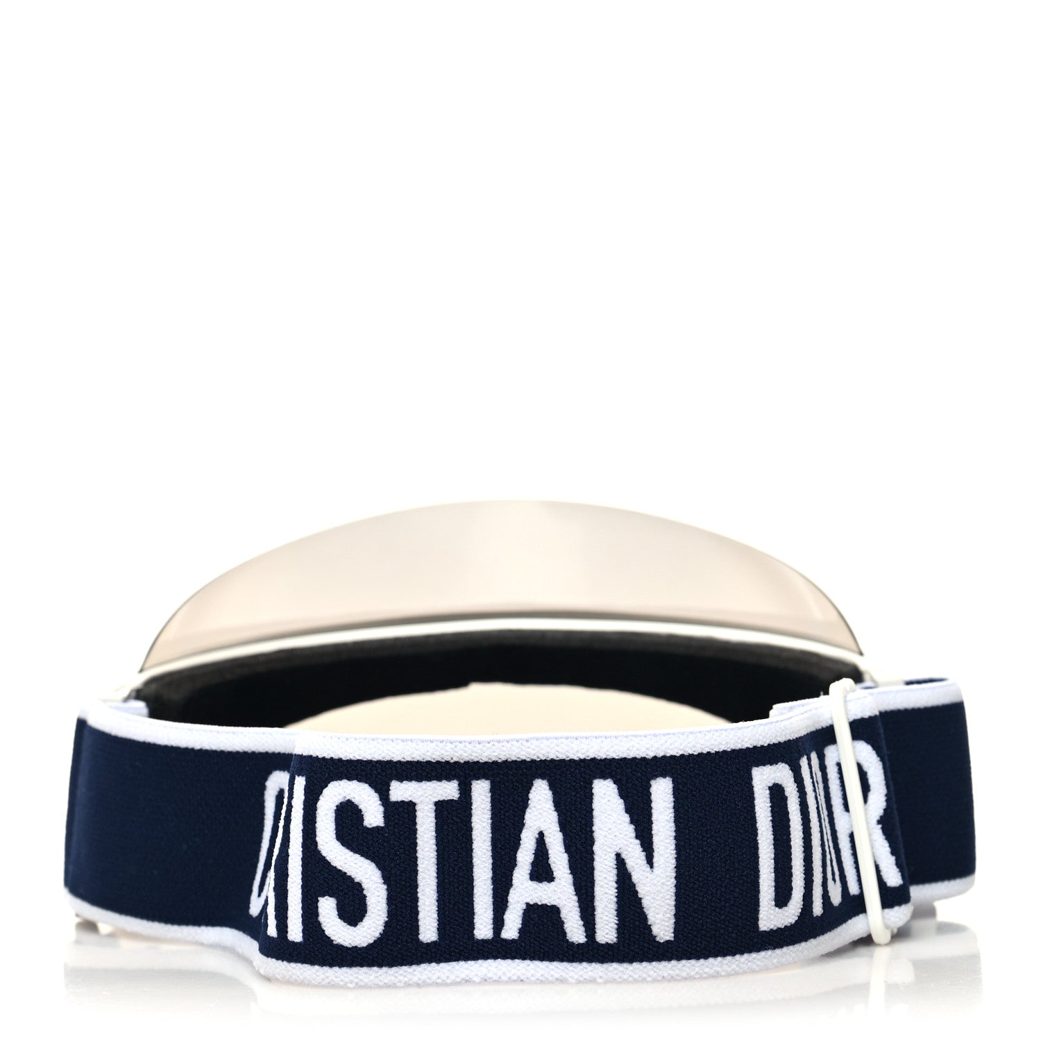 Christian Dior Mirrored DiorClub1 Sun Visor Silver 4 of 8
