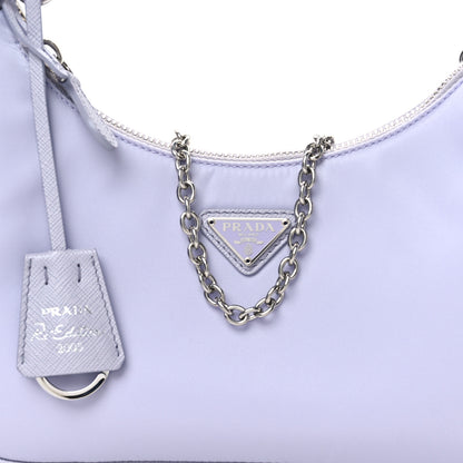 Prada Re-Nylon Saffiano Re-Edition 2005 Shoulder Bag Glicine 8 of 10