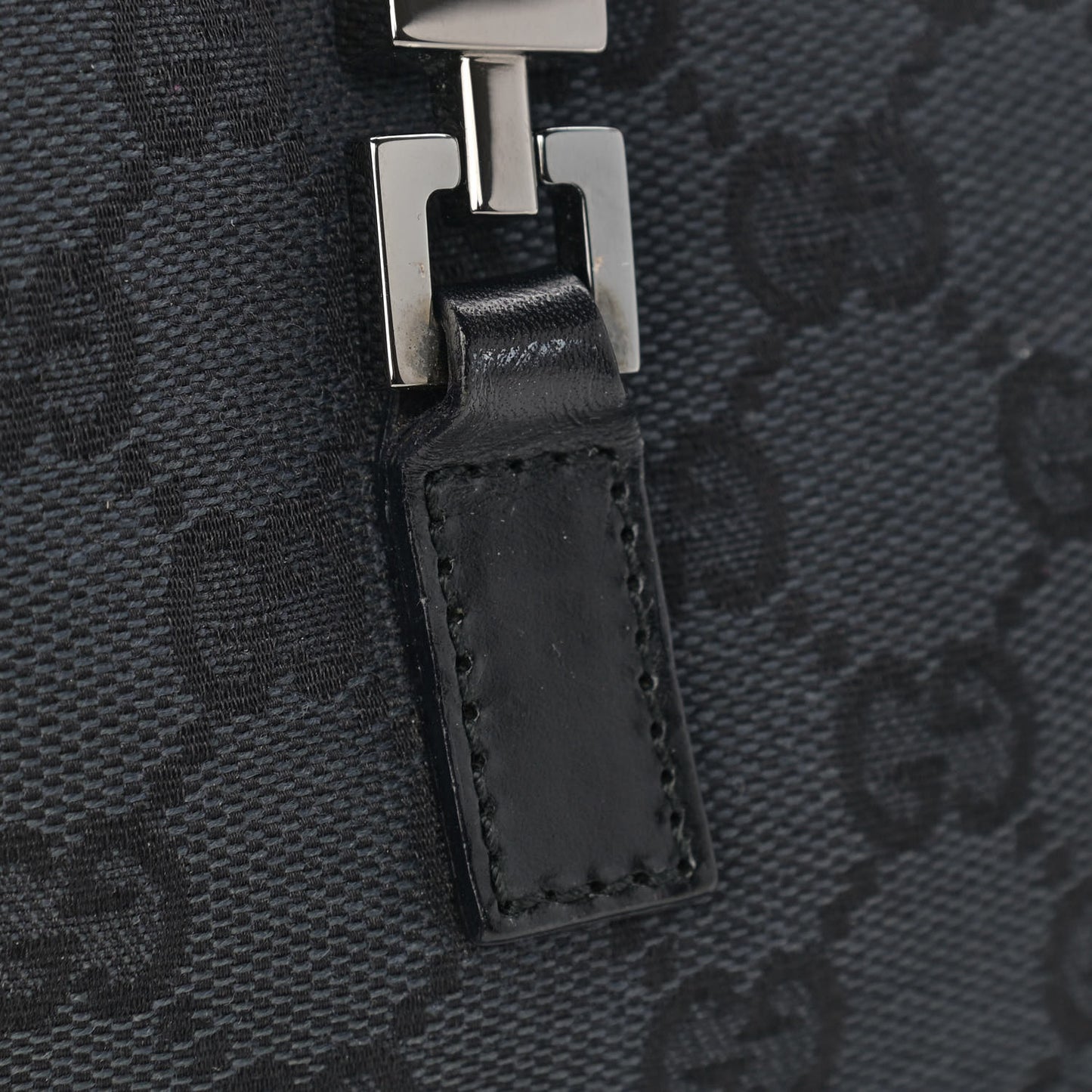 Monogram Small Jackie O Hobo Black