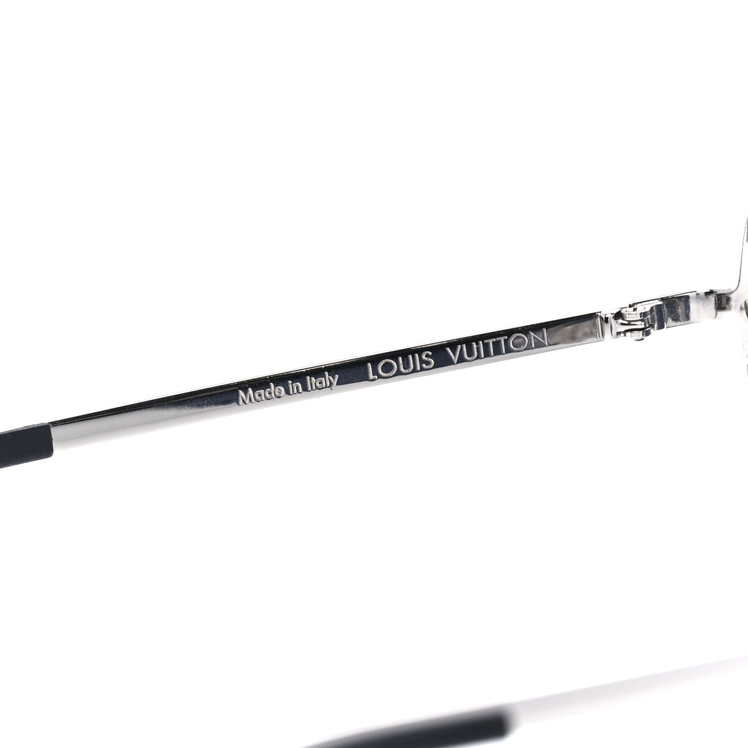Louis Vuitton Metal The Party Shield Sunglasses Z1056E Black 5 of 8