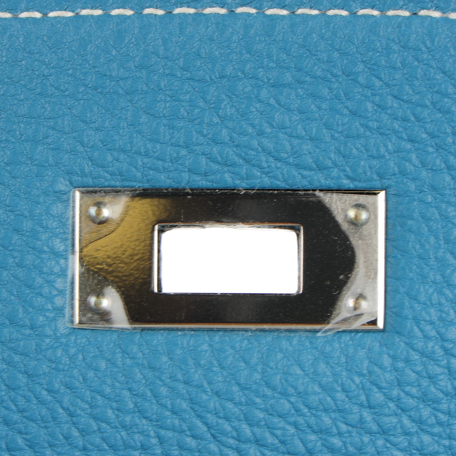 Hermes Togo Kelly Retourne 35 Blue Jean 13 of 20