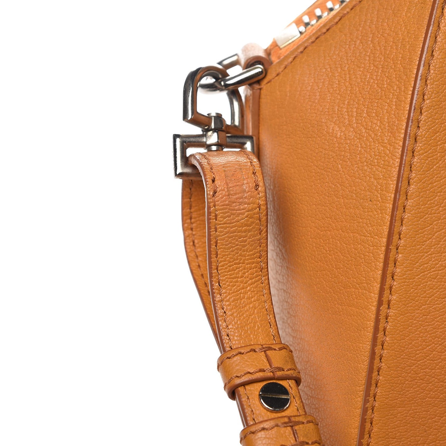 Sugar Goatskin Mini Antigona Rust