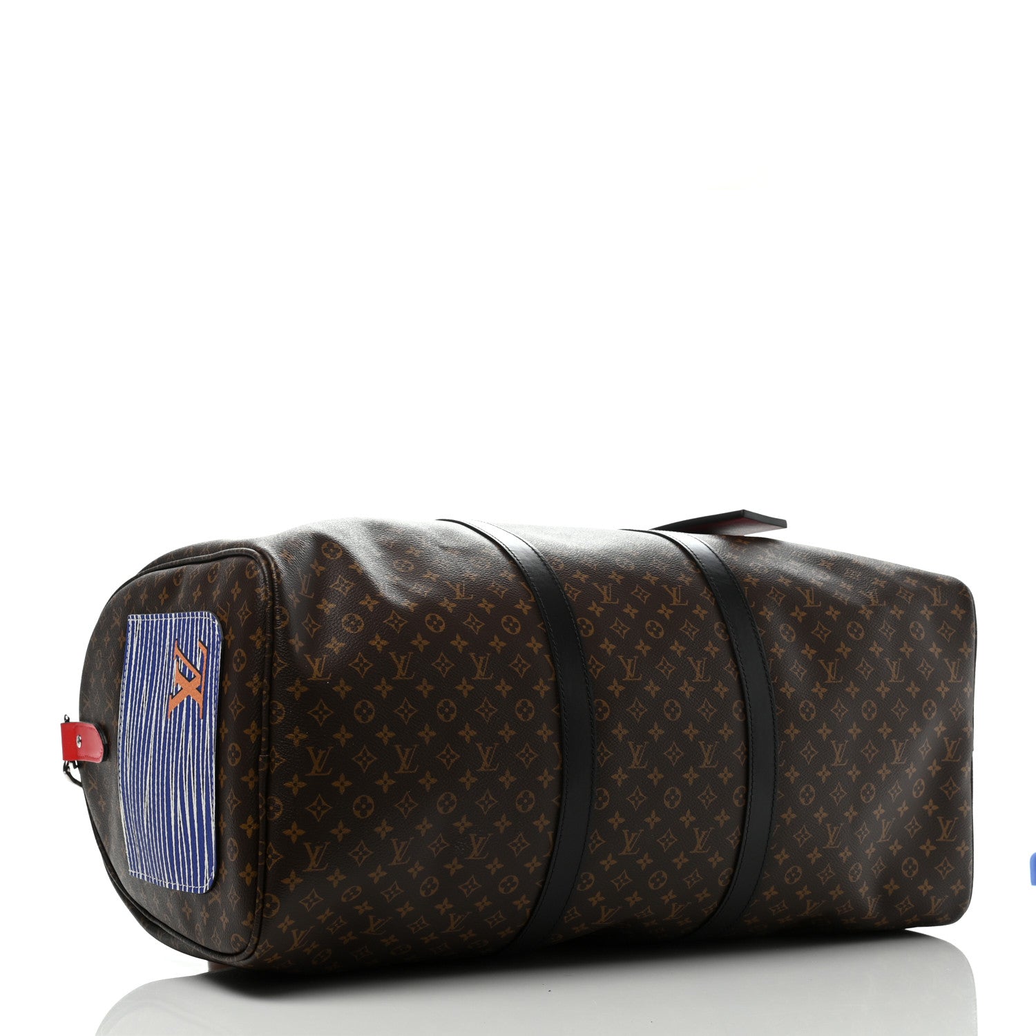 Louis Vuitton Monogram Patchwork Keepall Bandouliere 50 3 of 9