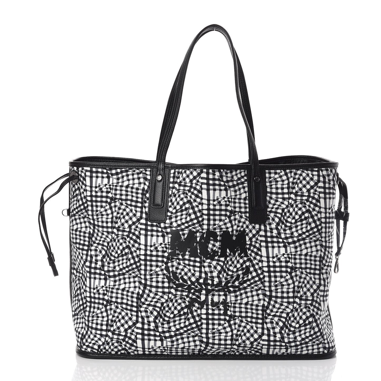 Visetos Large Liz Reversible Shopper Tote Black